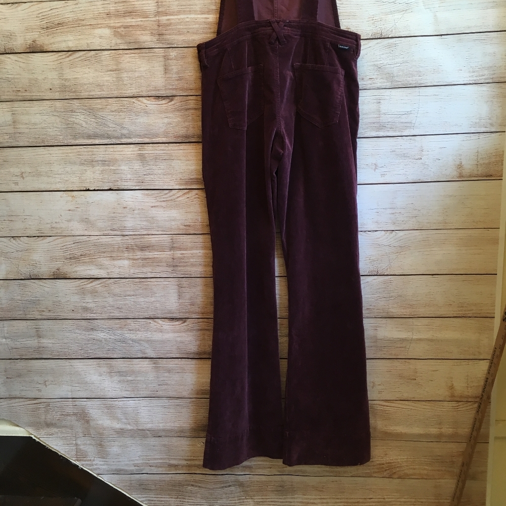 DEAR JOHN CORDUROY OVERALLS IN MULBERRY - Picture 8 of 13